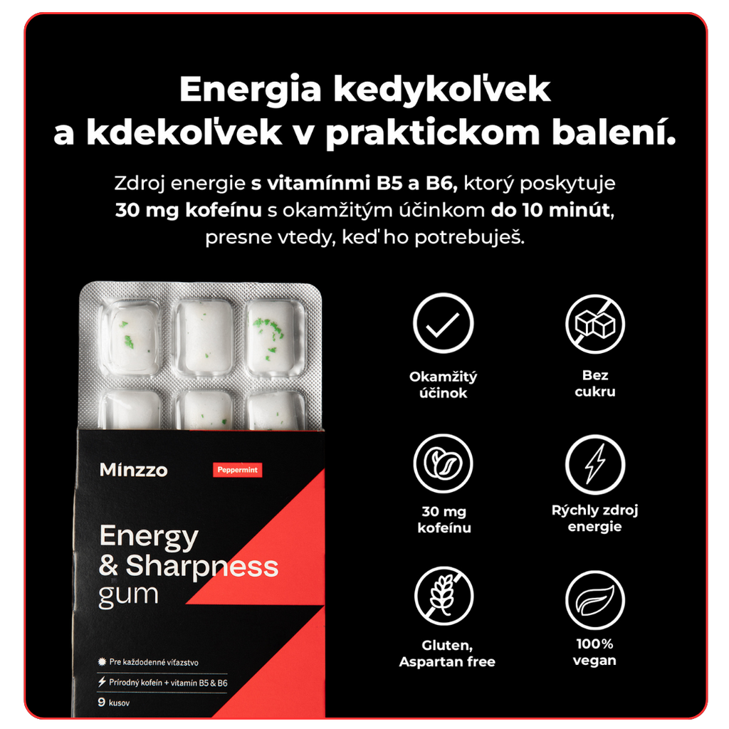 Energy & Sharpness gum
